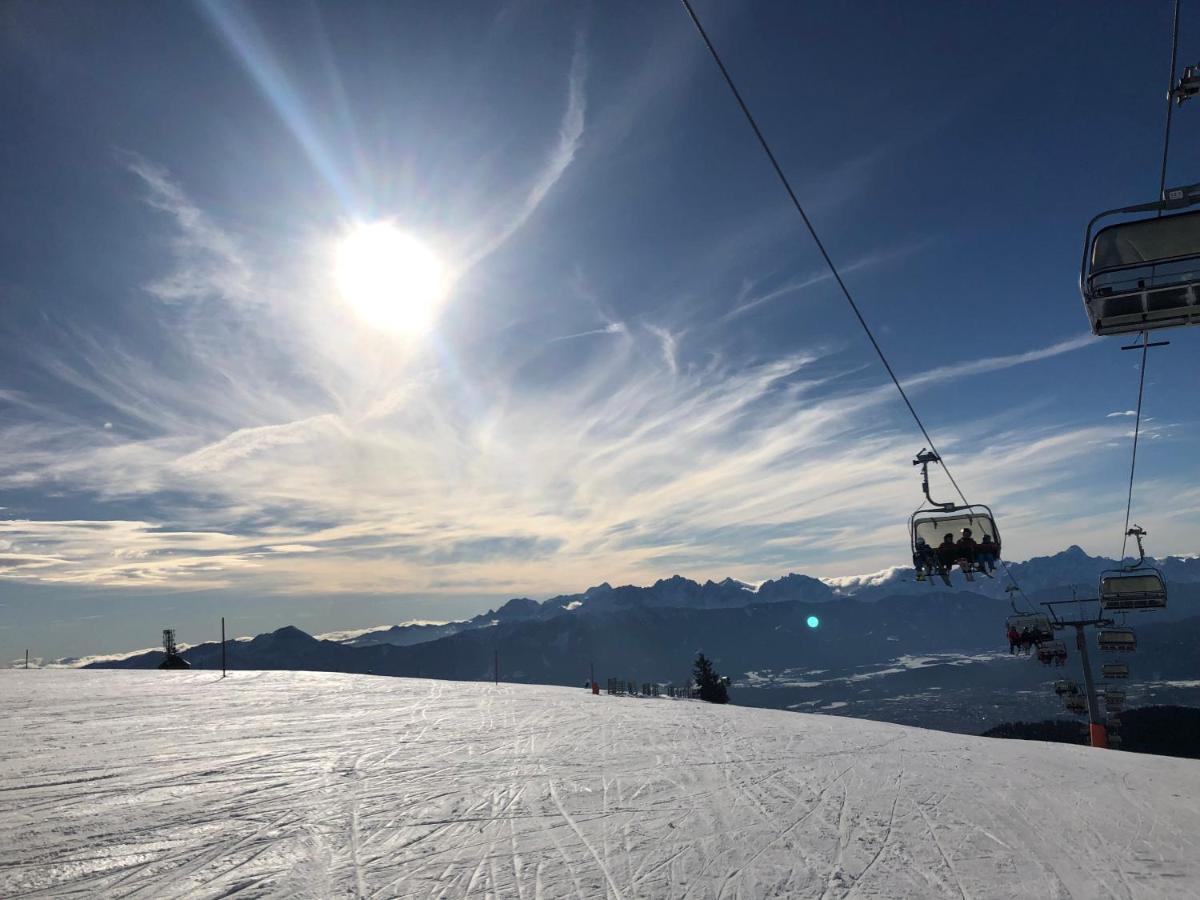 Familienapartment Sonne Und Schnee Kanzelhohe Buitenkant foto